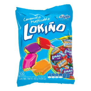 Caramelo Lokiño 100u x400g
