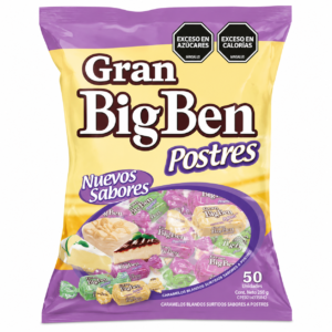 caramelo bigben postre 50u x275g