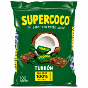 Turron SuperCoco 100u x500g