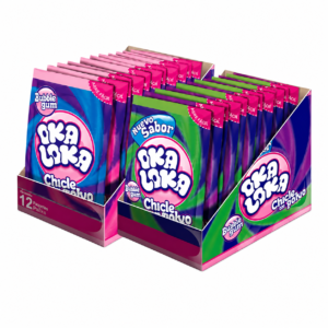 Oka Loka Chicle En Polvo Display x12und