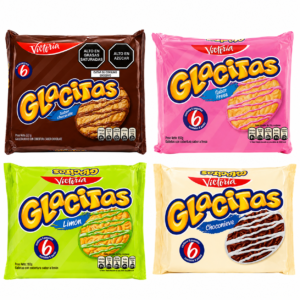 Galletas Glacitas Paquete x6uni c/u