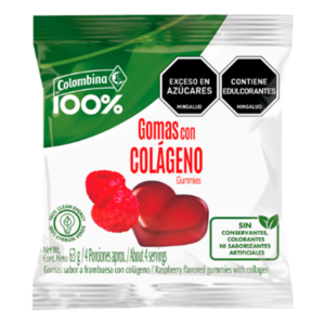 Gomas Con Colágeno Gummies x63g