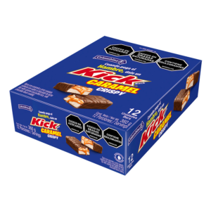 Barra De Chocolate Kick Crispi Regular x12uds