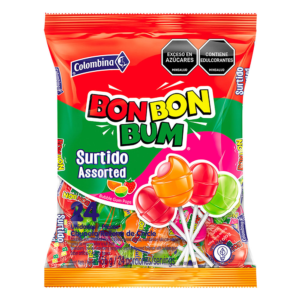 Chupeta Bom Bon Bum Surtido x24uds