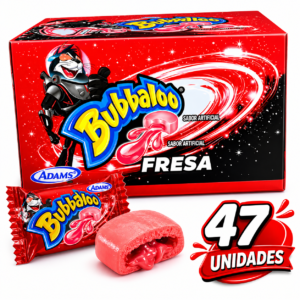 Chicle Bubbaloo Fresa x47uni