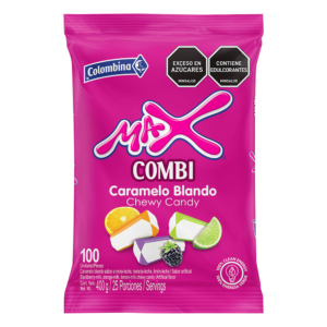 Caramelo Blando Max Combi Sabores Surtidos x100uds