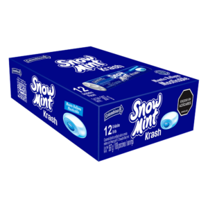 Caramelo Blando Snow Mint Krash x12uni