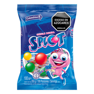 Chicle Splot En Bola x100uds