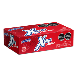 Chicle Xtime Canela x100uds