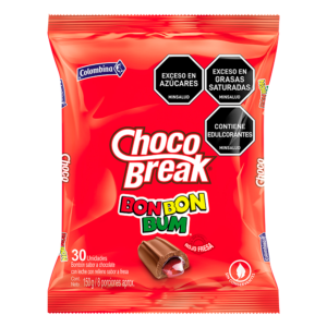 Chocolate ChocoBreak Bom Bon Bum Rojo x30uds