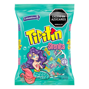 Chupeta Tipitin Sirenita Morazul x50uds
