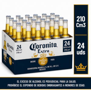 Cerveza Coronita  210cm3 x24u