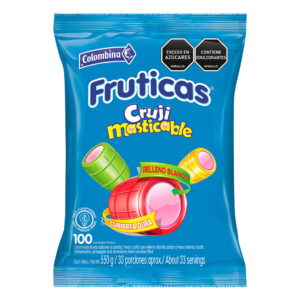 Caramelo Duro Fruticas Cruji Masticables x100uds