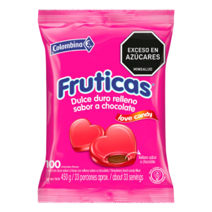 Caramelo Duro Fruticas Love Candy x100uds