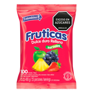 Caramelo Duro Fruticas Surtidas x100uds