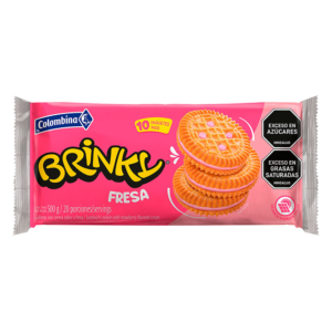 Galleta Brinky Fresa x10uds