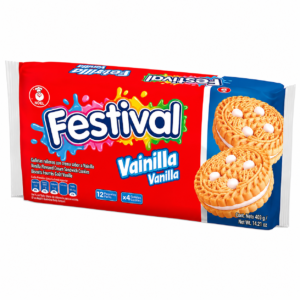Galleta Festival Sabor Vainilla x12uni