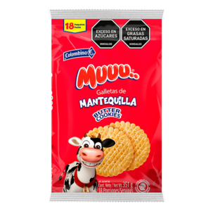 Galleta Muuu Mantequilla x18uds