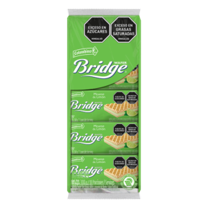 Galleta Wafer Bridge Limon x10uds