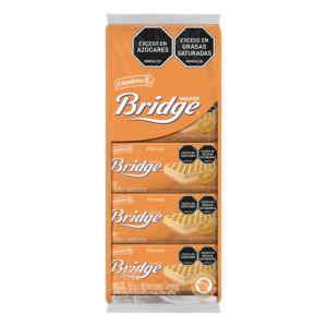 Galleta Wafer Bridge Naranja x10uds
