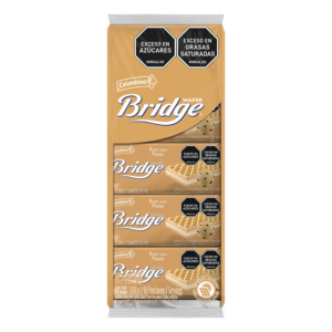 Galleta Wafer Bridge Ron Con Pasas x10uds