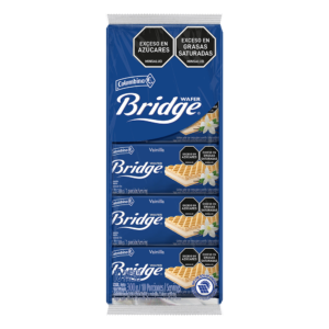 Galleta Wafer Bridge Vainilla x10uds