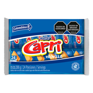 Galleta Wafer Capri Vainilla x288g