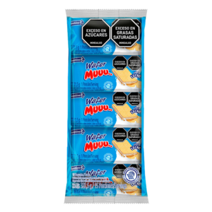 Galleta Wafer Muuu Sabor Leche x15uds