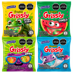 Gomitas Grisly Surtidas 70-72g xunidad
