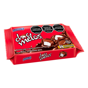 Masmelo Chocomelos Cubierto Bandeja x14uni