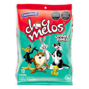 Masmelo Chocomelos Cubierto Con Chocolate Licencia x280g