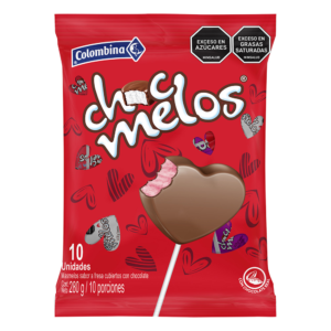 Masmelo Chocomelos Corazones Cubierto Con Chocolate x10uds