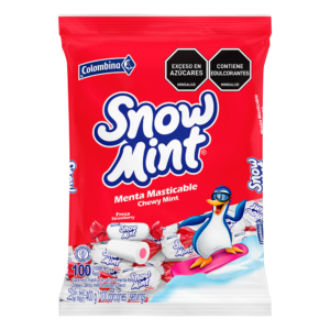 Menta Snow Mint Fresa x100uds
