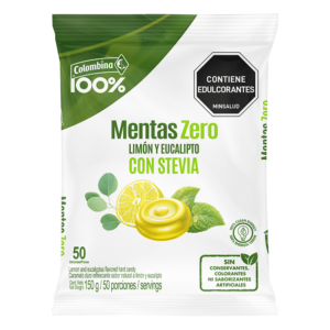 Mentas Sin Azucar Sabor Limon Y Eucalipto x50uds