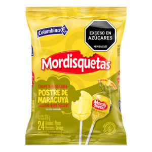 Chupeta Mordisquetas Sabor De Maracuya x24uds