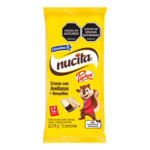 Nucita Con Avellana + Barquillos x12uds