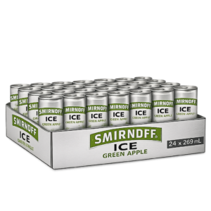 Vodka Smirnoff Ice Green Lata x24uds