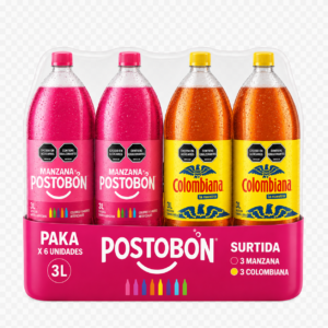 Gaseosa Postobon 3L Surtida x6uds