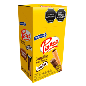 Barquillo Piazza Nucita Con Avellana x12uds