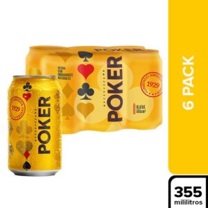 Poker Lata 330cm3 *6u