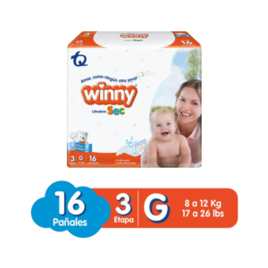 Pañal Winny Ultra Sec Etapa 3 x16uds