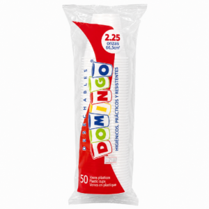 Copa Desechable Domingo 2.25onz x50uds