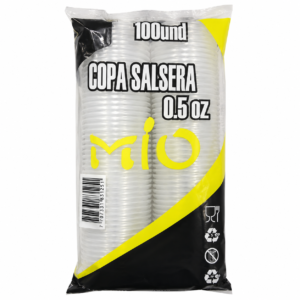 Copa Desechable Salsera Mio De 5oz x100uds