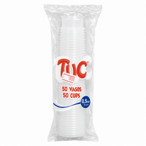 Copa Desechable Tuc 0.5oz x50uds