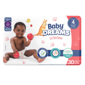 Pañal Baby Dreams Ultratim Etapa 4 x30uds