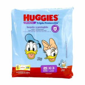 Pañal Huggies Pants Triple Proteccion Etapa 3 x25uds