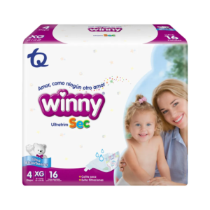 Pañal Winny Ultra Sec Etapa 4 x16uds