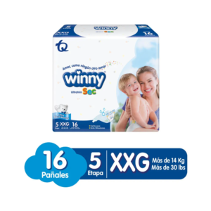 Pañal Winny Ultra Sec Etapa 5 x16uds