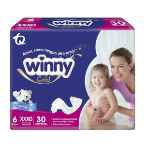 Pañal Winny Gold Etapa 6 x30uds