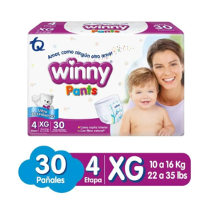 Pañal Winny Pants Etapa 4 x30uds